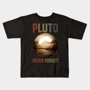 Pluto Never Forget Tshirt Kids T-Shirt